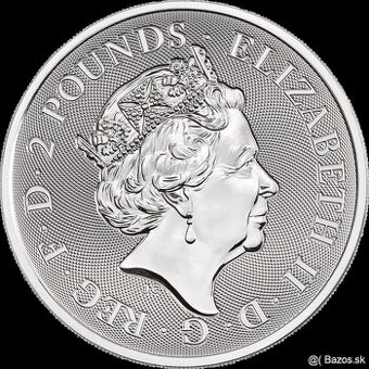 2019 1 oz Silver Valiant Coin | Royal Mint