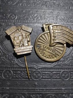 Rok 1936/1937 Železničiarske odznaky - I.CSR.