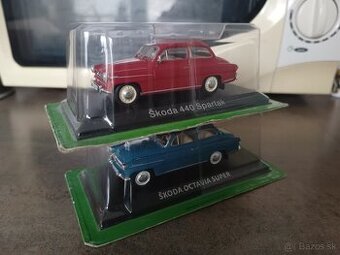 1:43 set Škoda 440 Spartak+ Octavia Super