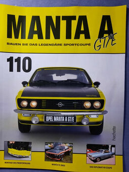 Model Hachete Opel Manta Gte   1/8