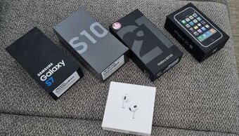 Krabicky od telefonov