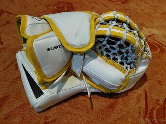 Brankárska lapačka Bauer Supreme MACH, custom, klas.g., sr.