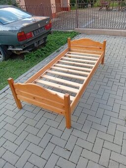 Predám 2x detská posteľ s masívu