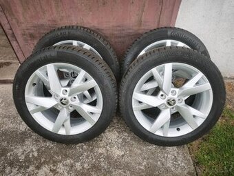 5x112,r17,ŠKODA Lyra-6,5J,et46-205/55-Continental-2025-7,6mm