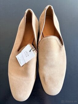 Nazuvacie kozene topanky - ZARA panske, velkost 42