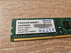 RAM 4GB DDR3 do pocitaca