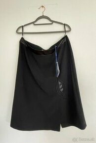 Čierna suknňa  klasická - nová - 1