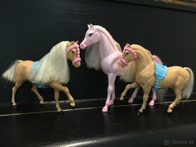 Barbie koníky 3 za 5€