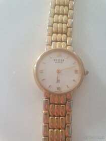 Westar Quartz zlaté dámske hodinky