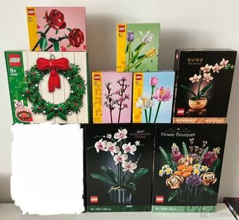 Lego kvety - nové, nerozbalené