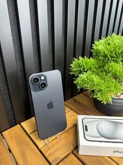 ► Apple iPhone 15 Black 128 GB │ Záruka 1 rok