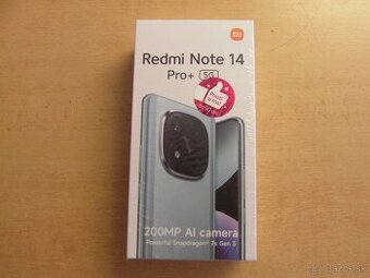 Redmi Note 14 Pro+ 5G , 12/128 GB CELKOM NOVÝ