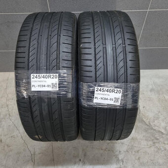 Letné pneumatiky 245/40 R20 CONTINENTAL
