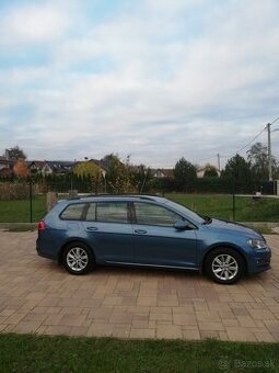 Volkswagen Golf Variant Combi, 1,4TSi, modrá metalíza, 2016