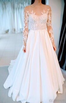 Princeznovské svadobné šatočky