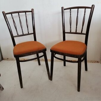 Retro stolicky TON Thonet vidiecke provence 2ks
