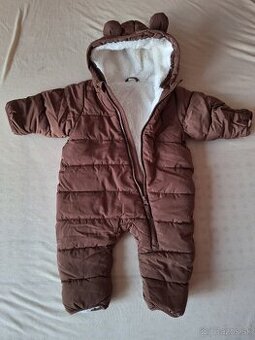 H&M zimná kombinéza č.62