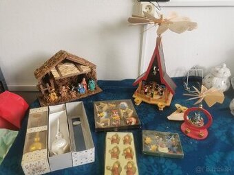 Vianoce, starožitný kolotoč, ozdoby, špic