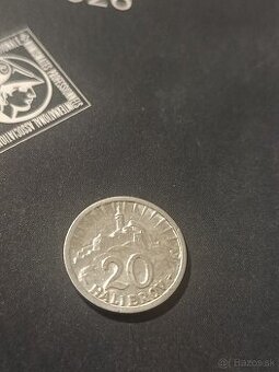 20 halier 1942 UNC krásny