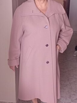 Vlneny staroružový kabát - 1