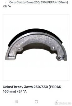 Brzdove čeľuste jawa. - 1