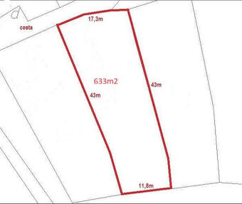 Slnečný pozemok s pekným výhľadom 633m2, Banka pri Piešťanoc - 1