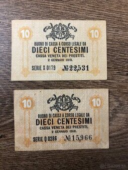 Bankovky TALIANSKO/CANADA