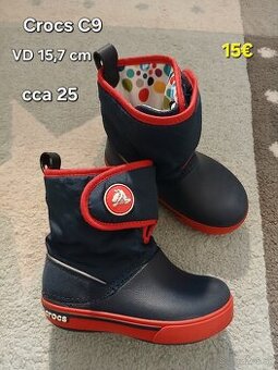Zimne snehule Crocs C9 (cca 24/25)