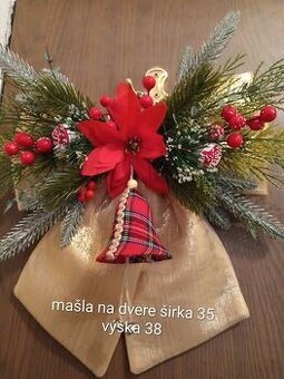 Velka mašla na dvere zo zvončekom