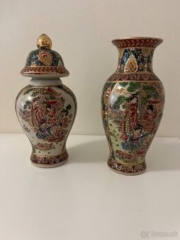 Činsky porcelan vazicky