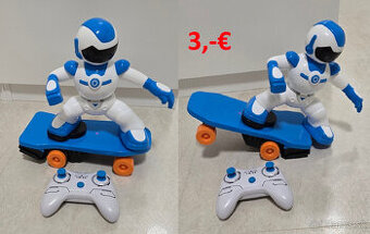 Robot na skateboarde