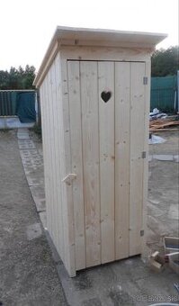 Latrína suché WC kadibudka