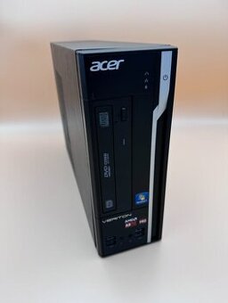 Počítač ACER SFF.Intel AMD A8 4x3,10GHz.8gb ram.120gb SSD.