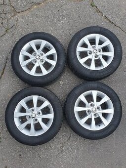 Original Skoda letne alu kolesa 14"