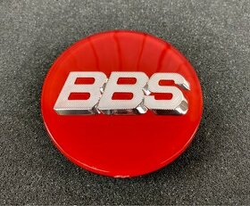 Stredove krytky BBS 70mm červené RS RM RF RZ, styling 5