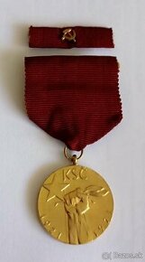 Medaila 50 rokov KSČ - 1