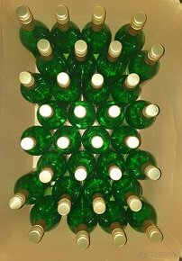 Zelené 1litrové fľaše 0,20c/ks