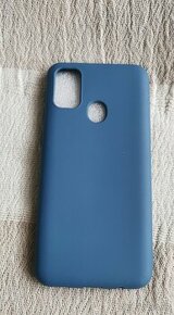 Obal zadný na Samsung m21 modrý