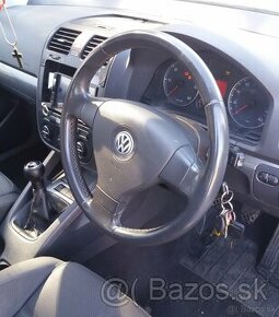Kožený volant s airbagom - VW PASSAT B6, GOLF 5, JETTA