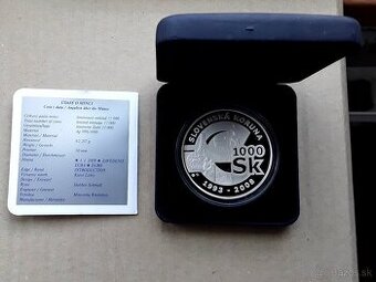 1000 korún 2008 proof
