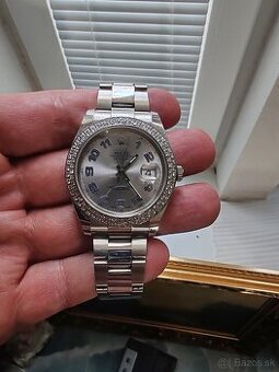Predám krásne hodinky Rolex datejust 41mm diamant