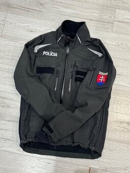 Policajná softshell bunda