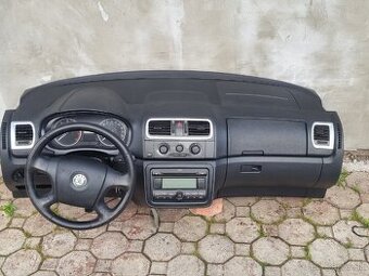 Škoda Fabia 2 palubovka prístrojová doska