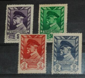 Poštové známky - Československo 20 - čisté