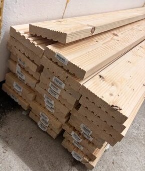 Nove Terasove dosky 32kusov 2,4m x 12cm x 2,4cm