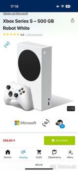 Herná konzola Microsoft Xbox Series S 512 GB (