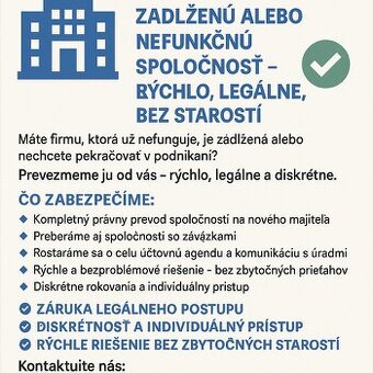 🏢 Likvidácia spoločnosti – RÝCHLO, LEGÁLNE, BEZ STAROSTÍ ✅
