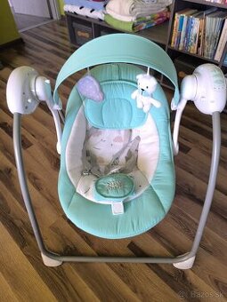 Detské hojdacie lehátko s melódiami New baby Teddy