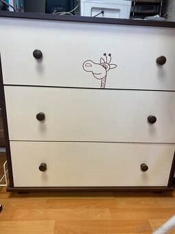 Prebaľovacia komoda nová