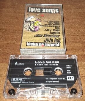 MG Kazeta Love Songs-Láska Na Inzerát / 100% TOP STAV